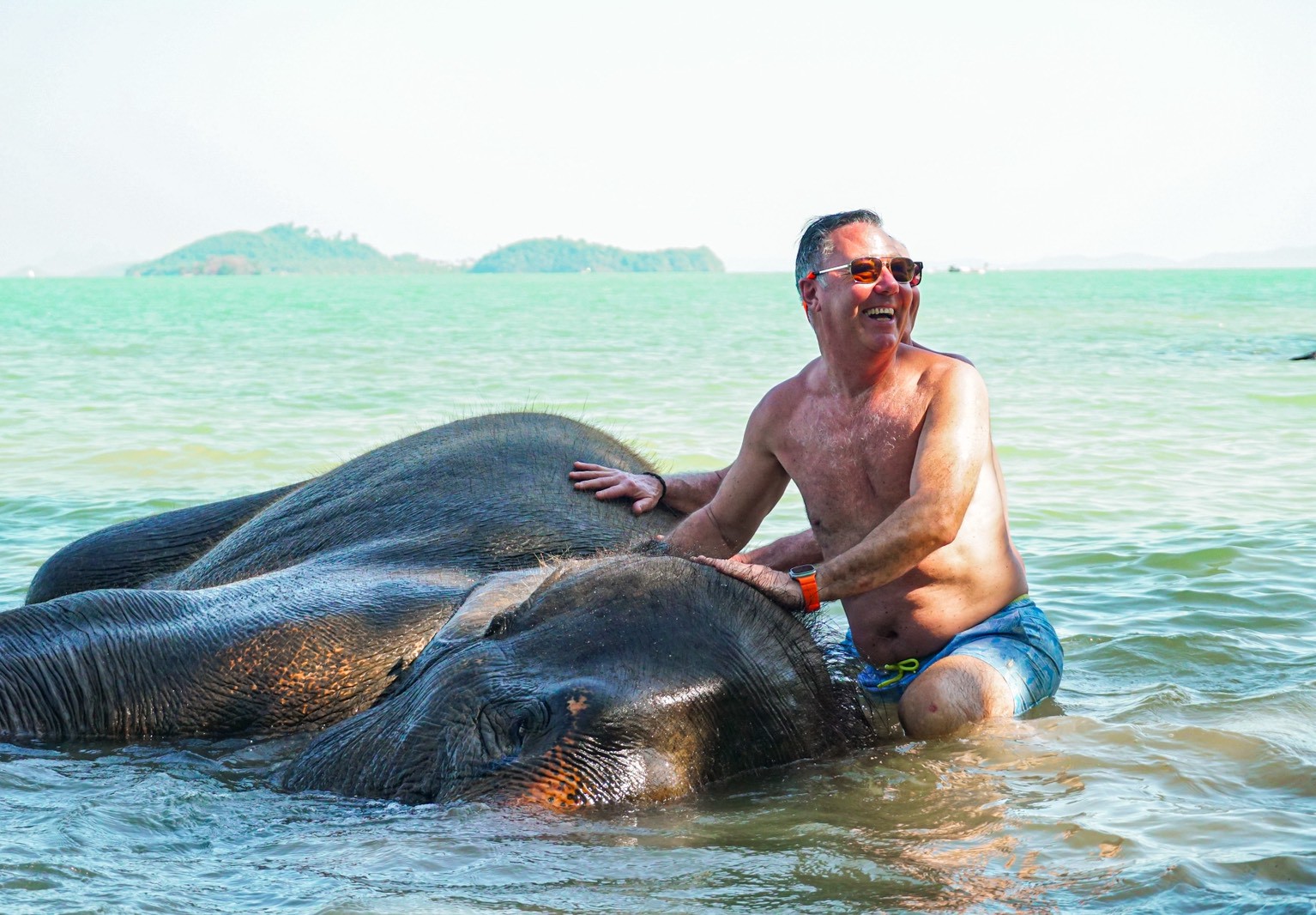 Phuket Siray Elephant Care Camp - Feed & Bathe at the Private Beach - 4
