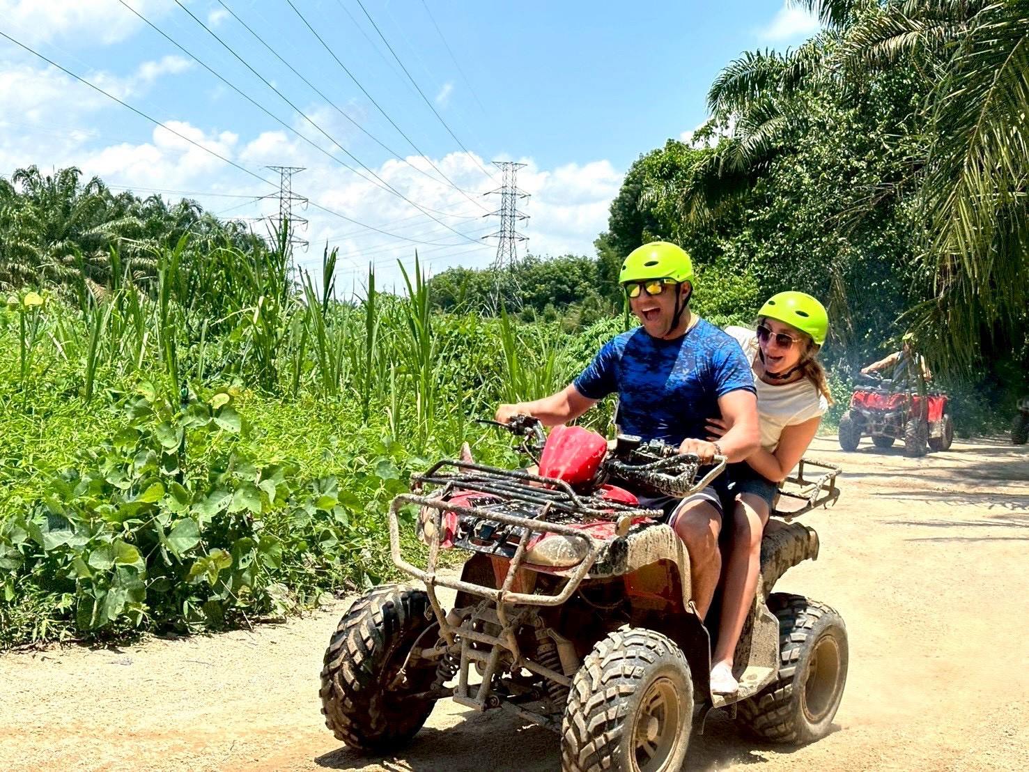 B6. Bamboo Rafting + Rafting 5 kms. + ATV 30 mins. + Elephant Trekking 30 mins + Elephant Bathing + Flying Fox + Waterfall - 3